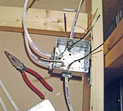 romex from junction box to light fixture in suspended ceiling|electrical junction box installation instructions.